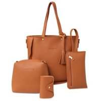 Balo 4 món Thời Trang đi học sinh viên học sinh Túi Xách Nữ , Đi Làm, Đi Học, Công Sở