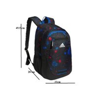 Balo adidas Foundation 6 Mỹ nền đen