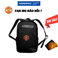 Balo adidas Manchester united - Có tay xách cầm tay - Khóa kéo xịn xò [BALOSHIBA]