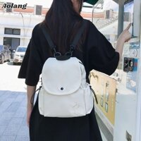 Balo Aolang Mùa Xuân Mới Dây Rút Thời Trang Tối Giản Bông Tai Kẹp Giải Trí Ngoài Trời Đa Năng