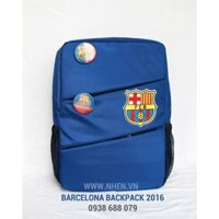 Balo Barcelona Vuông Xanh (đựng laptop, đi học)