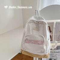 Balo Basic Nữ Hoạ Tiết Hoa Nhí Ulzzang BL12