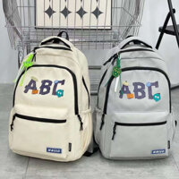 Balo basic thời trang unisex nam nữ đi học vải nylon cao cấp học sinh cấp 2 3 nhiều ngăn đựng Y3245