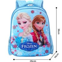Balo bé gái nữ hoàng băng giá Frozen Elsa Anna cho học sinh cấp 1 - học sinh tiểu học