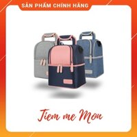 Balo bỉm sữa có ngăn trữ đồ ăn, trữ sữa v-cool