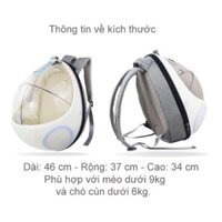 Balo bọ rùa Lady Bug vận chuyển cho chó mèo