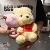 Balo bông gấu Winnie the Pooh chính hãng Disney, bộ sưu tập bóng bay, quà tặng búp bê Piglet