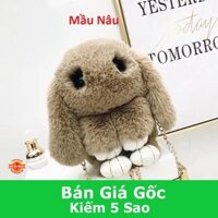 Balo bông hình thú siêu xinh "đeo chéo" -Da Thật