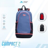 Balo Bulbal Compact 2 SS24 cao cấp, chất liệu 600D - vải dù hạn chế thấm nước, có ngăn đựng giày riêng, thể tích 18 lít,