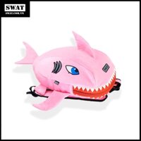 Balo Cá Mập Vải Nhung Siêu Mịn - Logo SWAT Phản Quang Cực Chất