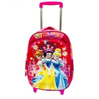 Balo cần kéo đi học cho bé gái tiểu học cấp 1 hình công chúa Disney - búp bê baby - Hintas CÓ SẴN (Có sẵn)