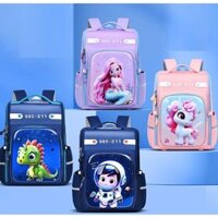 Balo Cặp chống gù lưng dành cho bé trai gái học sinh cấp 1 Nhật Bản - Ba lô chống gù lưng cho bé nam nữ tiểu học balo388