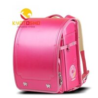 BALO Cặp chống gù lưng RANDOSERU Nhật Bản cho bé tiểu học, khoá tự động T330111 HỒNG ĐẬM