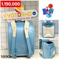 BALO Cặp chống gù lưng RANDOSERU Nhật Bản cho bé tiểu học, khoá tự động BS158663 xanh dương