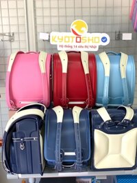 BALO Cặp chống gù lưng RANDOSERU Nhật Bản cho bé tiểu học, khoá tự động BS158664 đỏ