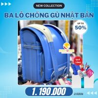 BALO Cặp chống gù lưng RANDOSERU Nhật Bản cho bé tiểu học, khoá tự động BS158665 xanh dương