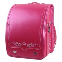 BALO Cặp chống gù lưng RANDOSERU Nhật Bản cho bé tiểu học, khoá tự động BS254963 hồng đậm