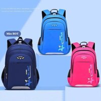 Balo cặp Học Sinh Siêu nhẹ, vải Oxford Chống Nước, dầy dặn cho Bé trai, bé gái