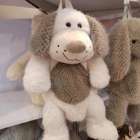 Balo Cặp Trẻ Em Mẫu Giáo Chó Bông 40cm Cho Bé Mầm Non Đi Học, Chất Vải Siêu Mềm Mịn, Vừa Làm Balo Vừa Làm Gấu Bông Ôm