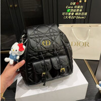 Balo Caro Kẻ Sọc Mây Da Bò Ba Lô Đơn Chính Hãng Da Bò Ba Lô DI333333-0210210Yp