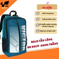 Balo cầu lông Victor BR 6017F - Xanh trắng chính hãng