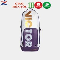 balo cầu lông Victor BR3825TTY mẫu mới màu trắng tím phù hợp cho cả nam và nữ bảo hành 12 tháng túi tiện ích ngăn riêng