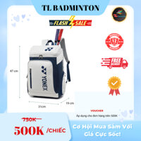 Balo cầu lông YONEX B1408 nội địa Trung đủ 6 màu có ngăn đựng giày riêng chất liệu da PU