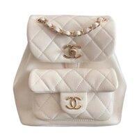 Balo Chanel Small Backpack Lambskin & Gold ...