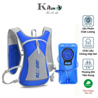 Balo Chạy Bộ Leo Núi Đạp Xe Vest Nước 15L Nhiều Túi Cài Phụ Kiện Bình Nước Mềm Cầm Tay