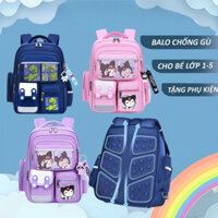 Balo cho bé chống gù - Balo Chống Gù Cho Bé Lớp 1 - Lớp 5 Chất Liệu Bền Chống Thấm Nước - Cặp Sách Cho Bé Lớp 1