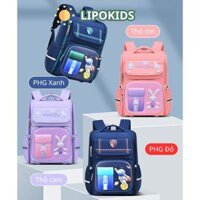 Balo cho bé đi học lớp 1 2 3 4 5 6 chống gù thoáng khí, Balo trẻ em cho bé trai/bé gái siêu nhẹ PK019123