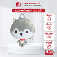 Balo Cho Bé Đi Học Mầm Non, Cặp Cho Bé Mẫu Giáo 2-3 Tuổi Hình Con Vật Ngộ Nghĩnh Dễ Thương Siêu Nhẹ Chống Nước - T01