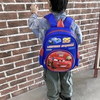 Balo cho bé đi học mẫu giáo mầm non, balo trẻ em hình ô tô chất liệu cao cấp BALO-586