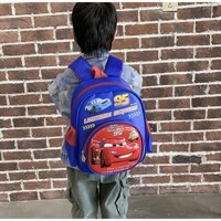 Balo cho bé đi nhà trẻ cặp đi học mẫu giáo mầm non in 3D nhựa nổi cao cấp chống nước BALO-586