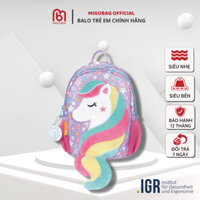 Balo Cho Bé Gái Siêu Nhẹ - Balo Mầm Non Cao Cấp, Thiết Kế Chống Gù Thông Minh - Cặp Đi Học Mẫu Giáo Chính Hãng - F64