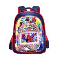 Balo cho bé mẫu giáo hình người nhện Spider Man - Siêu xe siêu đẹp, chống thấm nước, siêu nhẹ