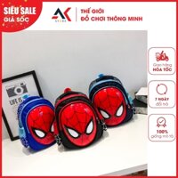 Balo Cho Bé Mẫu Giáo Mầm Non Hình Siêu Nhân Nhện Spider Man Chống Thấm Nước Chống Va Đập