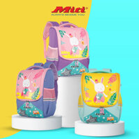 Balo cho bé MITI nhiều màu cho bé trai và bé gái siêu nhẹ nhiều ngăn c11075S - Hàng mới về