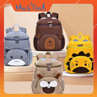 Balo Cho Bé Từ 2 Đến 5 Tuổi Mềm Mại sức Chứa Lớn Có Dây Chống Lạc, Cặp Trẻ Em Hình In Đáng Yêu [FREESHIP]