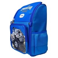 Balo Chống Gù Adventure Box- Monster Truck B-12-112 Xanh Đậm