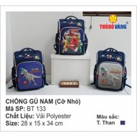 Balo chống gù cao cấp Thủ Đô Vàng hình siêu nhân cho học sinh cấp 1