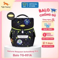 BALO CHỐNG GÙ CAO CẤP TIGER FAMILY TG-051A (có đèn) Ba lô chống gù cho trẻ em TG-051A của tiger family