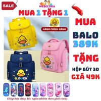 Balo chống gù ,cặp chống gù học sinh tiểu học (Nhật Bản), hàng chính HÃNG G-DUCK