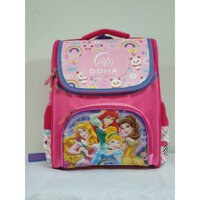 Balo chống gù, cặp chống gù học sinh tiểu học hình elsa,siêu nhân- Balo hình công chúa - 42x32x20