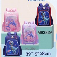 Balo Chống Gù Cho Bé 3D Nổi ( Cá Heo & Ngựa Pony), Balo Tiểu Học Cho Bé