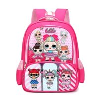 Balo chống gù cho bé gái tiểu học hình công chúa, ba lô cặp sách cấp 1 trẻ em