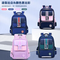 Balo Chống Gù Cho Bé Trai Gái Siêu Nhẹ Chống Nước, Cặp Học Sinh Tiểu Học
