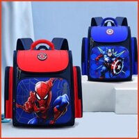 Balo Chống Gù Dáng Hộp, Balo Cho Học Sinh Tiểu Học Có Phát Quang Bảo Vệ Cao Cấp