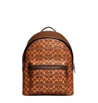 Balo Coach Nam Charter Backpack 'Brown Orange'