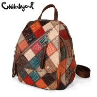 Balo Cobbler Legend 05310402-1 bằng da thật chống nước phong cách vintage thời trang cho nữ